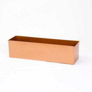 36" Real Copper 2-in-1 Window Box or Liner 36" Real Copper 2-in-1 Window Box or Liner