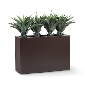 UV Outdoor Rated Macroacantha Divider in Planter on white background UV Outdoor Rated Macroacantha Divider in Planter on white background