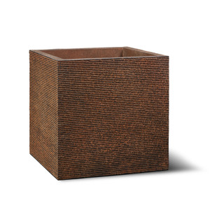 Strato Square Fiberstone Planter Strato Square Fiberstone Planter