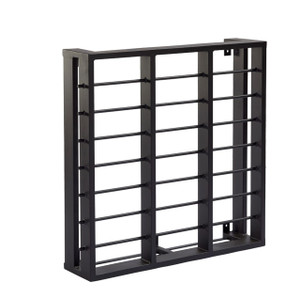 Sansovino Faux Balcony in black powder coat finish on white background Sansovino Faux Balcony in black powder coat finish on white background