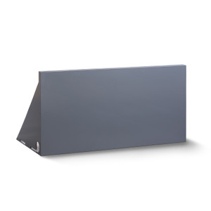 Modern Fiberglass Modwall System- Straight in Dark Grey Modern Fiberglass Modwall System- Straight in Dark Grey