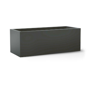 Bioretention Modern Rectangle Fiberglass Planter