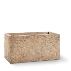 Rustic planter shown in an Antigua finish. Rustic planter shown in an Antigua finish.