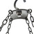 Hook attachment piece for a mega hanging basket. Hook attachment piece for a mega hanging basket.
