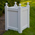White composite pic Versailles planter.