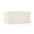 Unplanted Tuscana Fiberglass Rectangular Planter in white