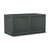 Unplanted Ashville Fiberglass Rectangular Planter in charcoal