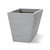Baxter Fiberglass Tapered Square Planter unplanted on white backround