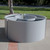 Radius Curve Fiberglass 1/3 Circle Commercial Planters to form 360 degree circle