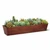 Oil Rubbed Bronze Galvanized 2-in-1 Window Box or Liner