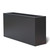 Modern Fiberstone Rectangle Planter on white background, unplanted Modern Fiberstone Rectangle Planter on white background, unplanted