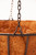 Chain attachment and coco liner close up for mega hanging basket