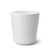 Marek Taper Round planter shown in white