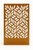 Botanica corten steel wall design with a white backround Botanica corten steel wall design with a white backround