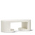 Cubo Oval Bench on white background