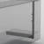 X-ray view of brackets hidden inside of the wall planter with faux bottom.