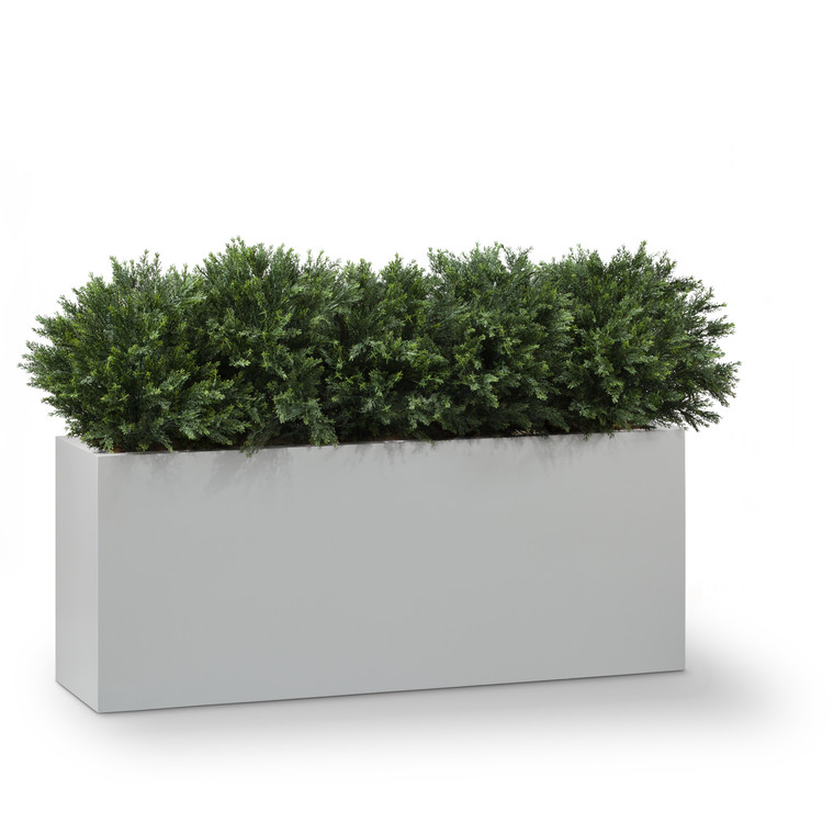 Modern Fiberglass Rectangle Planter Box