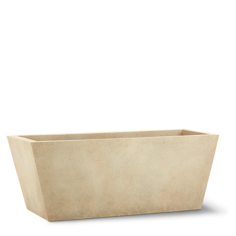 Manhattan Fiberstone Tapered Rectangle Planter