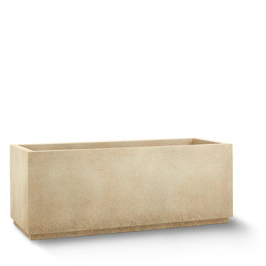 Marek Fiberstone Rectangular Planter | Modern Durable Outdoor Planters