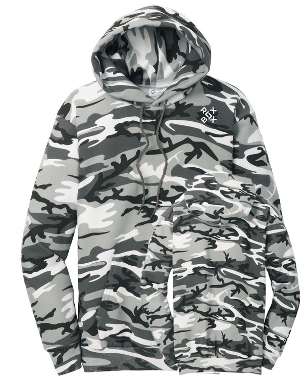 Port & Company® Core Fleece Camo Pullover Hooded Sweatshirt