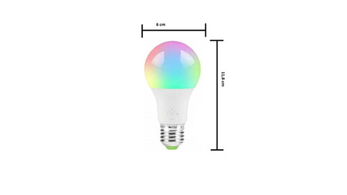 Lampada LED E27 11W smart RGB+CCT WiFi - Amazon Echo e Google Home Lampada LED E27 11W smart RGB+CCT WiFi - Amazon Echo e Google Home