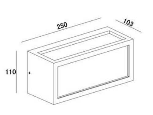 Applique Band Design - E27 Mattone (Ruggine) Applique Band Design - E27 Mattone (Ruggine)