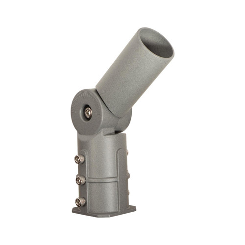 Braccio testa palo regolabile per lampade stradali da 60mm