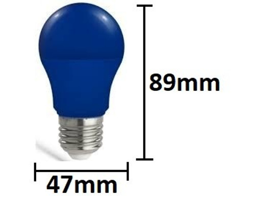 Lampadina LED E27 5W BLU Lampadina LED E27 5W BLU