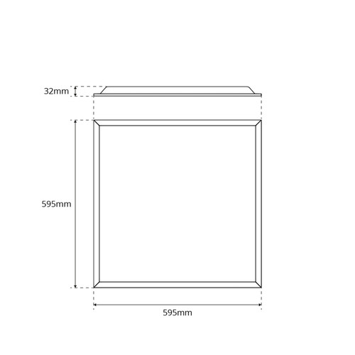 Pannello LED 60x60 42W, UGR19, CRI92, CCT - PHILIPS CERTADRIVE Pannello LED 60x60 42W, UGR19, CRI92, CCT - PHILIPS CERTADRIVE