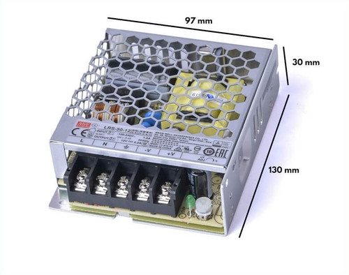 Alimentatore Meanwell 100W 12V IP20 Alimentatore Meanwell 100W 12V IP20