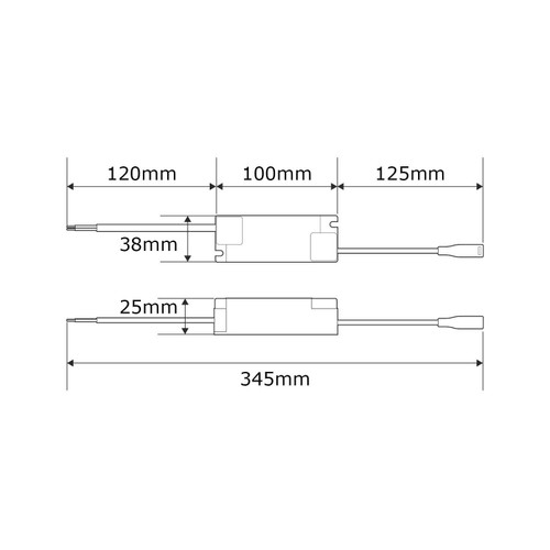 Alimentatore Dimmerabile TRIAC per Fari Luce Indiretta 8W Alimentatore Dimmerabile TRIAC per Fari Luce Indiretta 8W