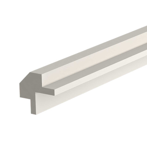 Profilo angolare con luce bi-direzionale per angolo tra soffitto e parete