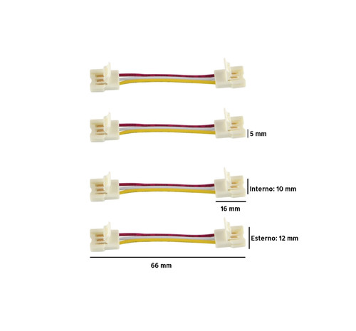Connettore Angolare CCT 10mm conf. 4pz Connettore Angolare CCT 10mm conf. 4pz