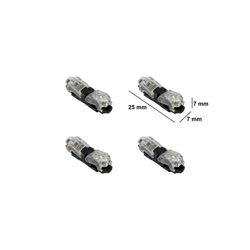 Connettore rapido 1pin 22-20AWG/0.32-052mm, conf. 4pz Connettore rapido 1pin 22-20AWG/0.32-052mm, conf. 4pz