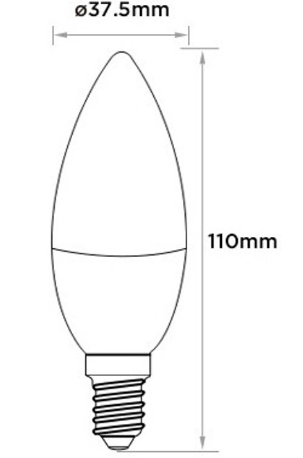 Lampadina LED E14 4W RGB+CCT Lampadina LED E14 4W RGB+CCT