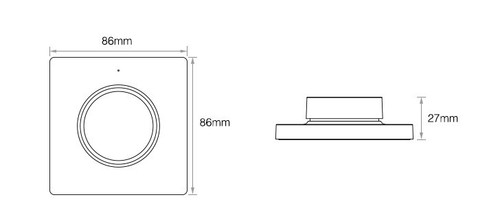 Dimmer 220 da Parete Remoto Dimmer 220 da Parete Remoto