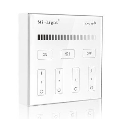 Pannello Dimmer Touch 4 Zone