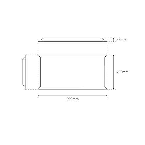 Pannello LED 60x30 32W CCT Bianco Variabile UGR19 - PHILIPS CertaDrive Pannello LED 60x30 32W CCT Bianco Variabile UGR19 - PHILIPS CertaDrive