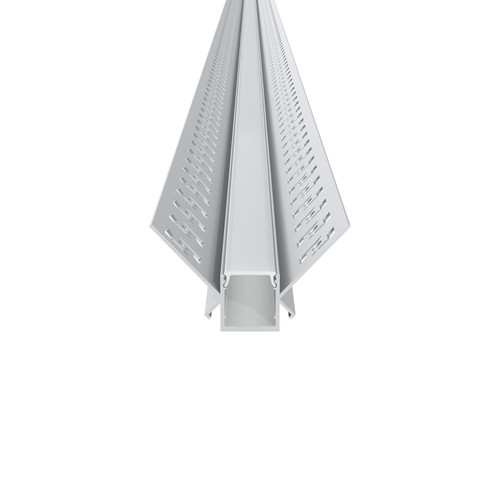 Profilo da incasso per Cartongesso ad angolo Interno per strisce LED