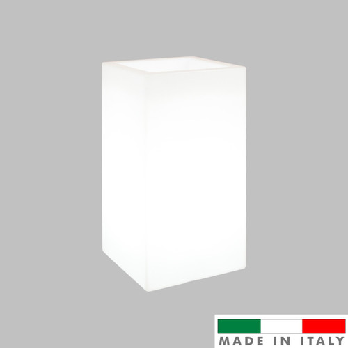 Cubo Illuminabile 40x40xH80cm, E27
