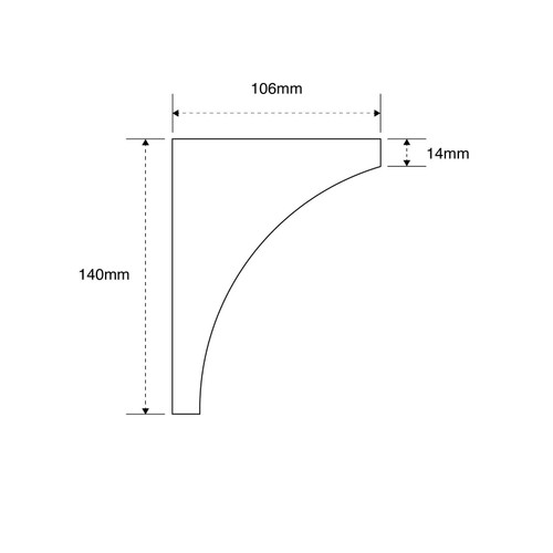 Tappo Laterale Per Profilo FNL708P Tappo Laterale Per Profilo FNL708P