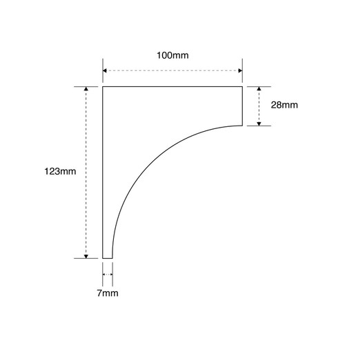 Tappo Laterale Per Profilo FNL802P Tappo Laterale Per Profilo FNL802P