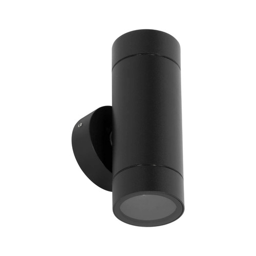 Applique Bidirezione 1xGU10, IP44, NERA Applique Bidirezione 1xGU10, IP44, NERA