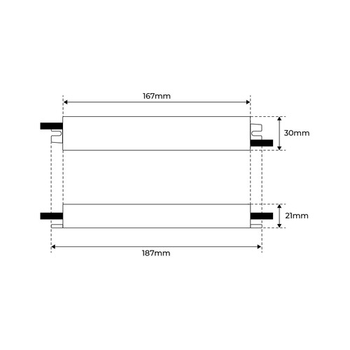 Alimentatore FINKMANN 20W 24V, IP67 - serie Black Alimentatore FINKMANN 20W 24V, IP67 - serie Black