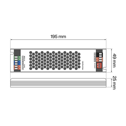 Alimentatore FINKMANN 150W 12V IP40 con Dimmer Integrato Alimentatore FINKMANN 150W 12V IP40 con Dimmer Integrato