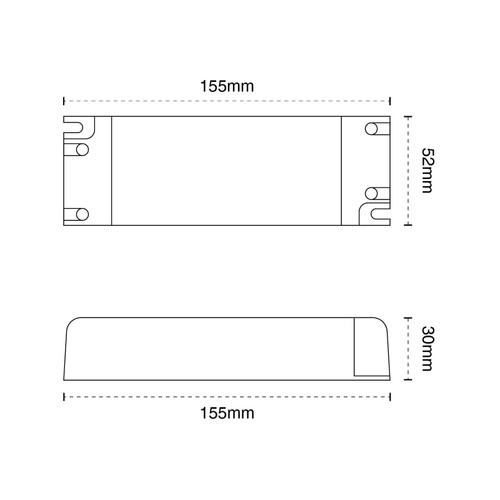 Alimentatore Dimmerabile 40W LIFUD, TRIAC per Pannelli LED Alimentatore Dimmerabile 40W LIFUD, TRIAC per Pannelli LED