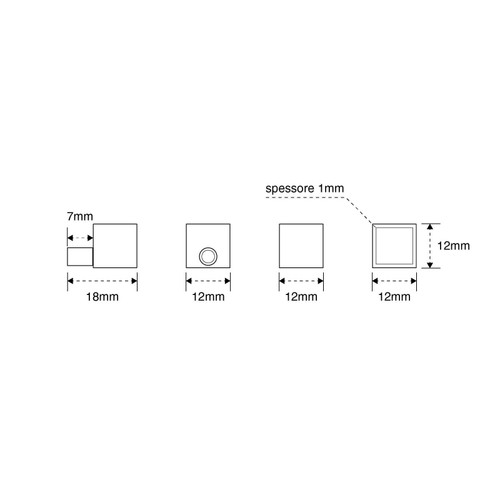 Kit 4pz Connettori Front. Alim. + Tappi (L01776P, L01777P, L01778P) Kit 4pz Connettori Front. Alim. + Tappi (L01776P, L01777P, L01778P)