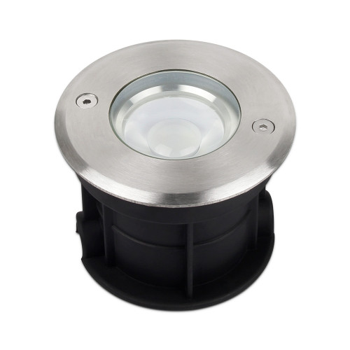 Faretto Segnapasso Interrato 5W RGB+CCT IP68, Acciaio INOX - Serie SYS