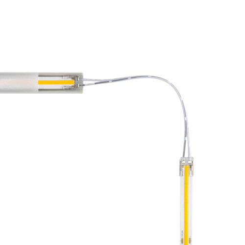 Connettore angolare per strisce LED COB da 10mm - CF 2PZ