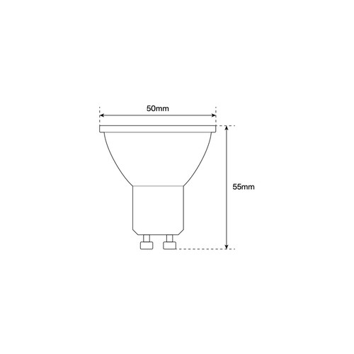 Faretto Spot GU10 6W - Angolo 12° Faretto Spot GU10 6W - Angolo 12°